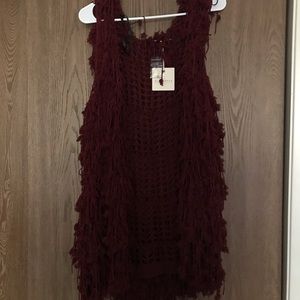 Blu Pepper Shaggy Vest